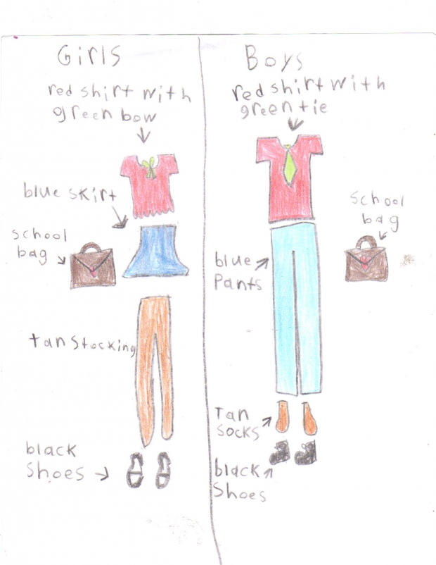 Girls and Boys Uniform!