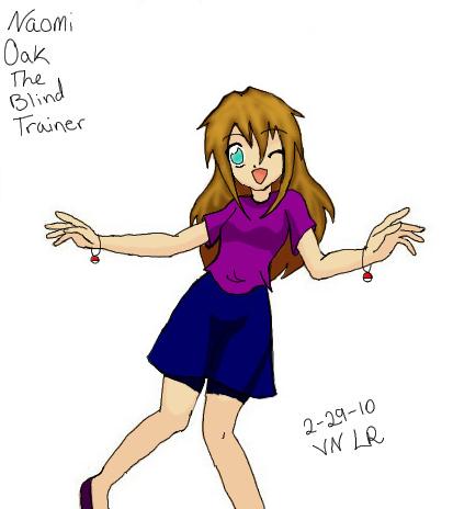 Naomi Oak the Blind Pokemon Trainer