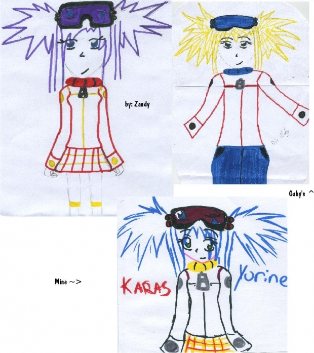 Helping friends and their drawings