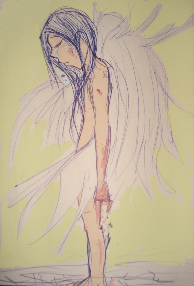 Angel doodle