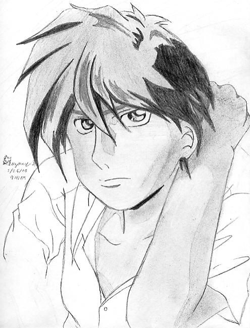 Heero Yuy *4 A Friend-1st Eva Pic*