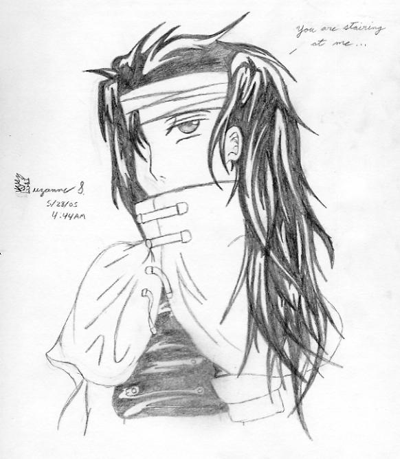 You Are Staring At Me...