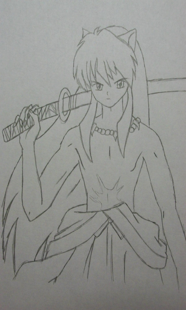 Shirtless Inuyasha