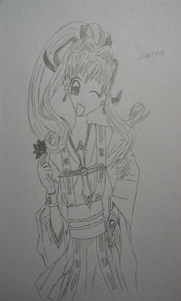 A Black Rose and Jeanne