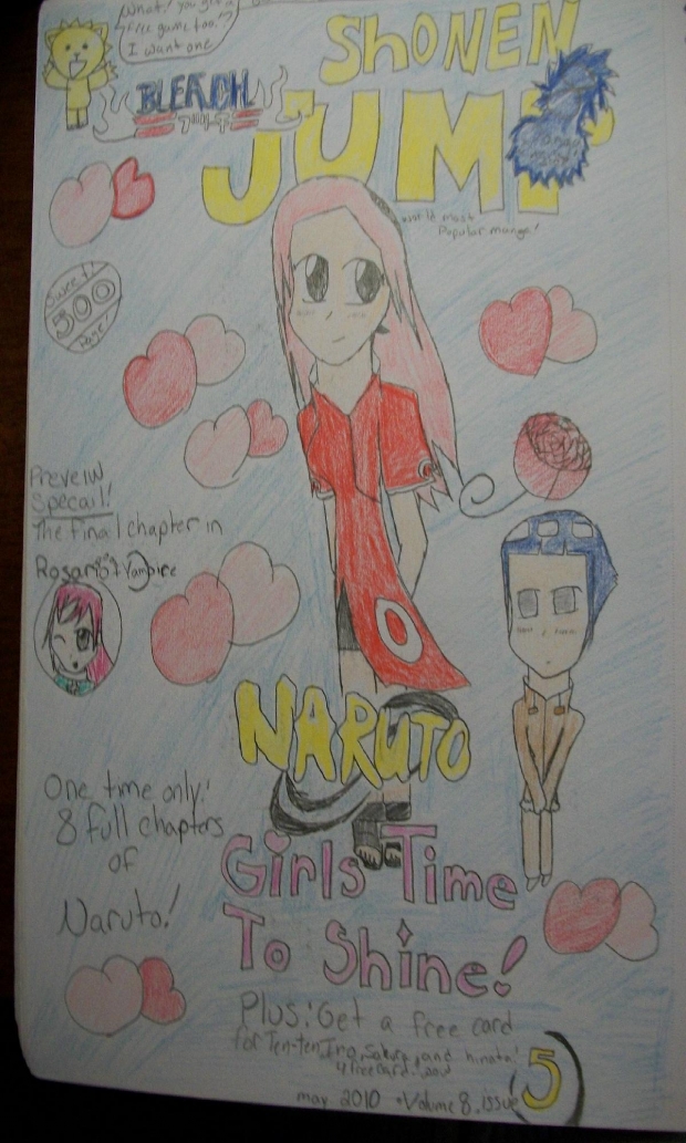 Shonen Jump Cover-Anime Girl's Special