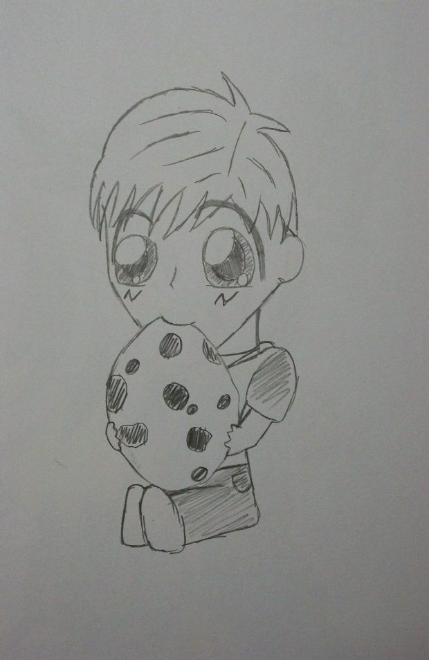 GIANT CHIBI COOKIE!!!!