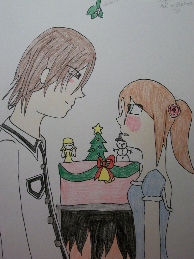 Caught under the Mistletoe