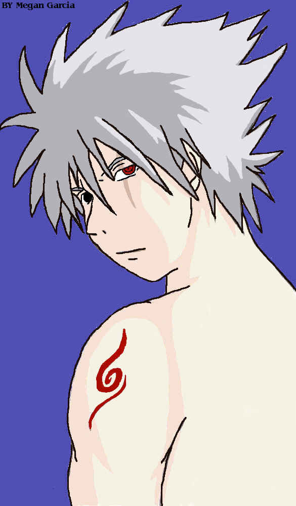 Kakashi Unmasked (colord) Redid