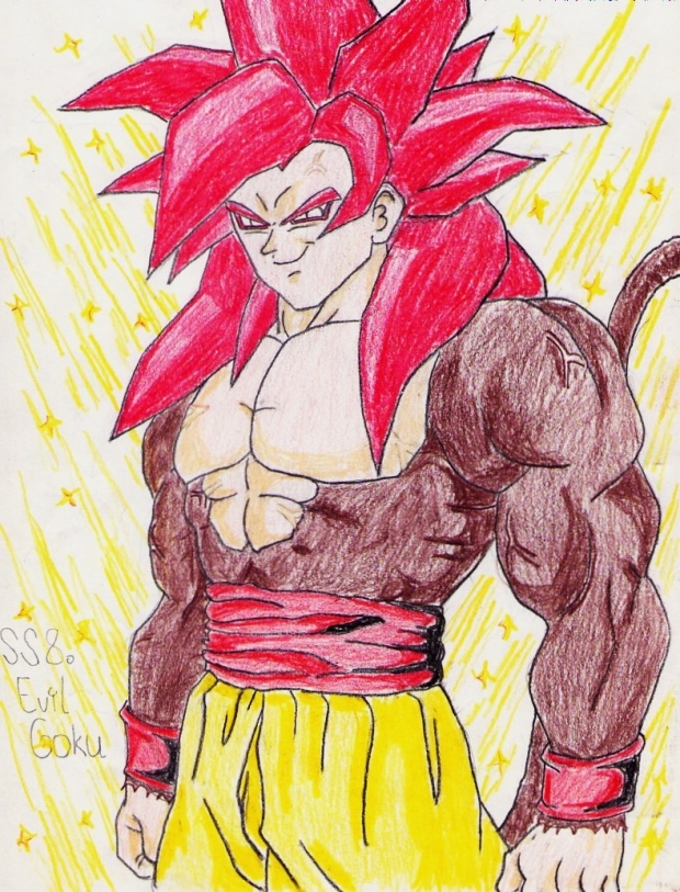 Super Saiyan 8 Evil Goku