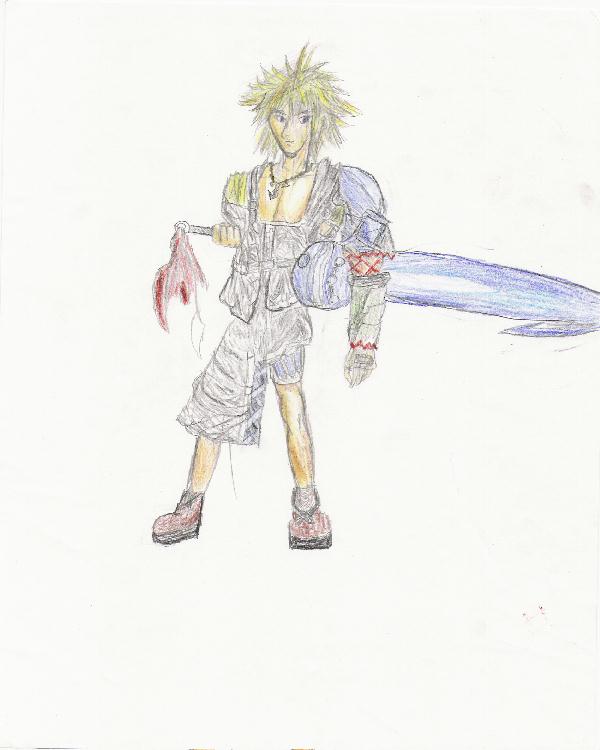 Tidus Looking Heroic