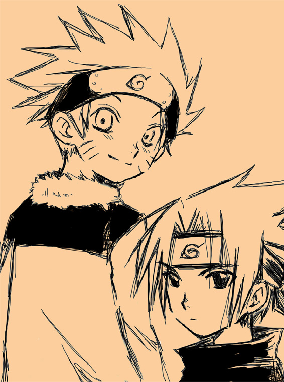 SasuNaru ( Tablet Sketch)