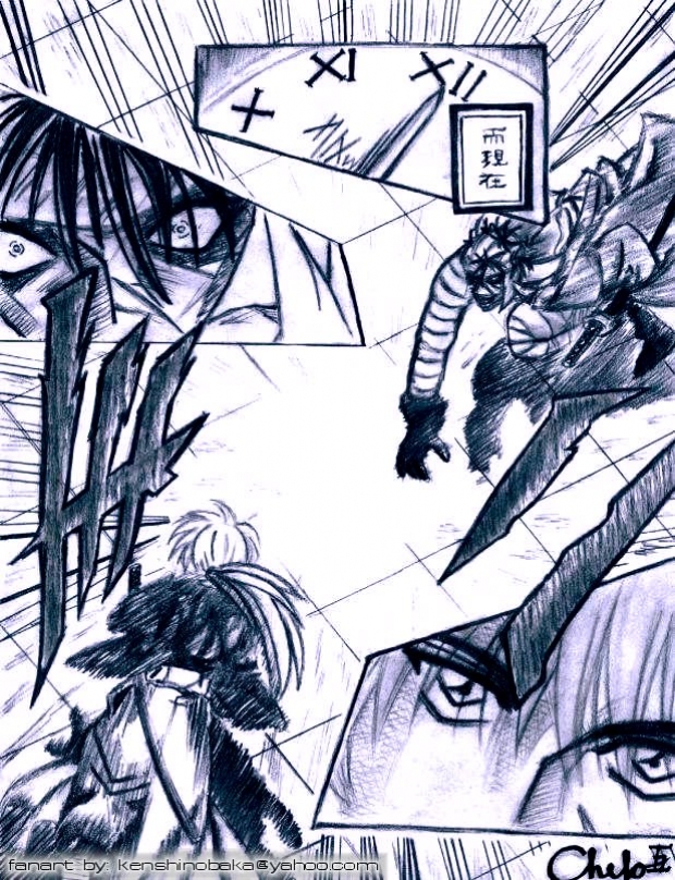 shishio battles kenshin