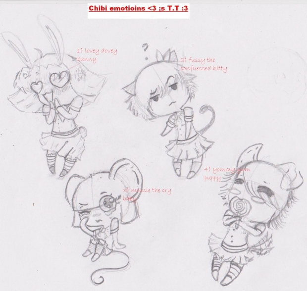 chibi emots :D