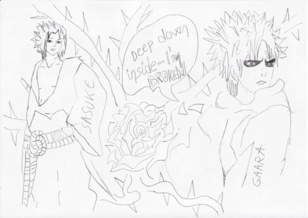 sasuke and gaara