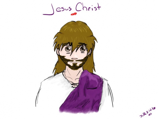 Jesus Christ in Anime Form <3