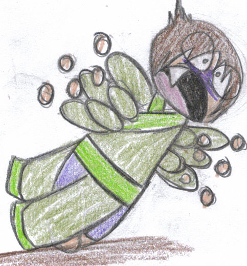 Falling Butterscotch Chibi