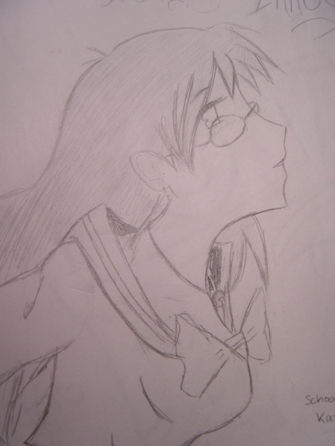 Schoolgirl Kaze Sakaku...me