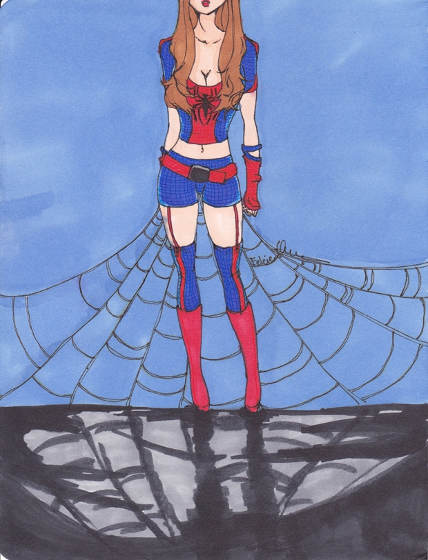 Spider-Man (rule 63)