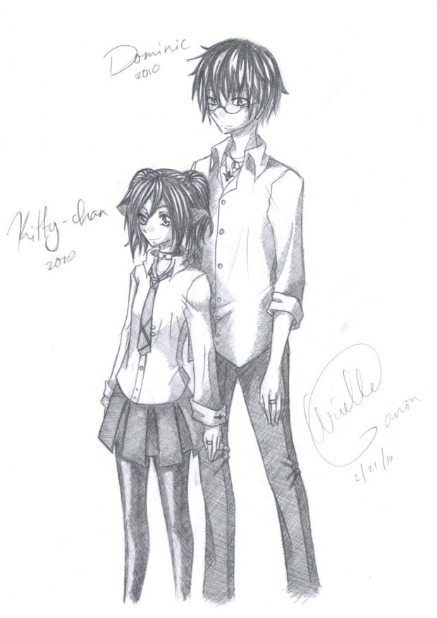 Kitty-chan and Dominic