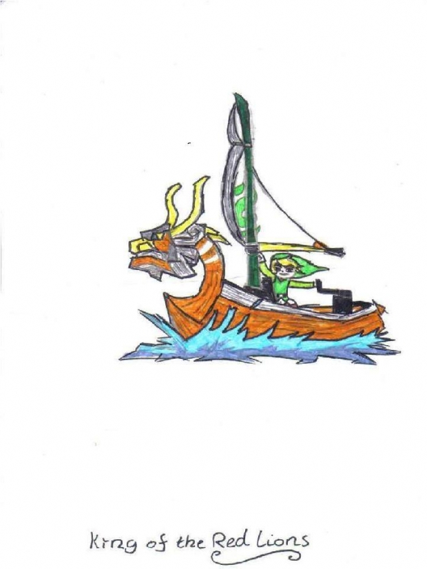 Link And The King Of Red Lions