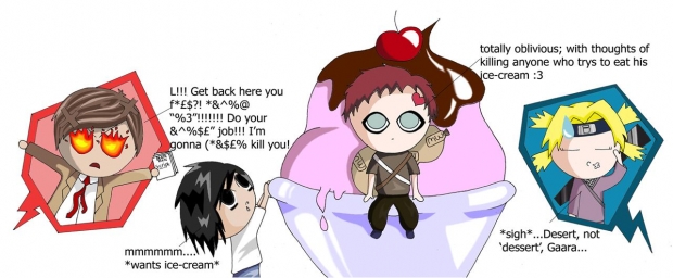 Gaara of the Dessert + Stuff