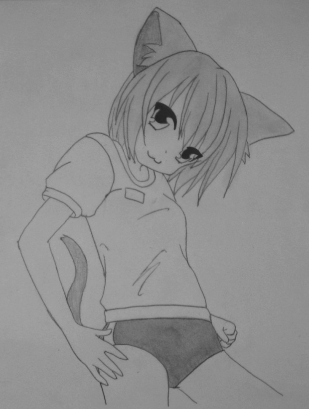 School girl neko?
