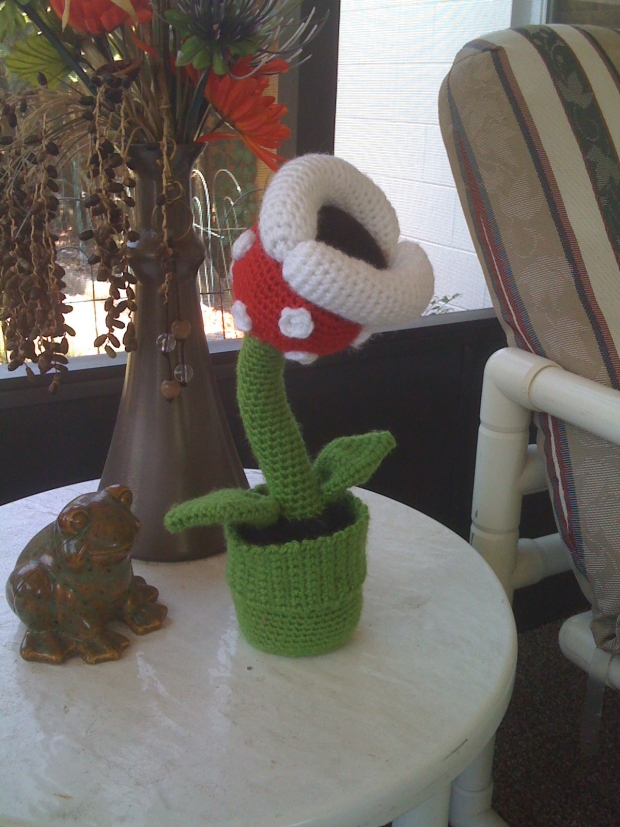 Piranha Plant Amigurumi