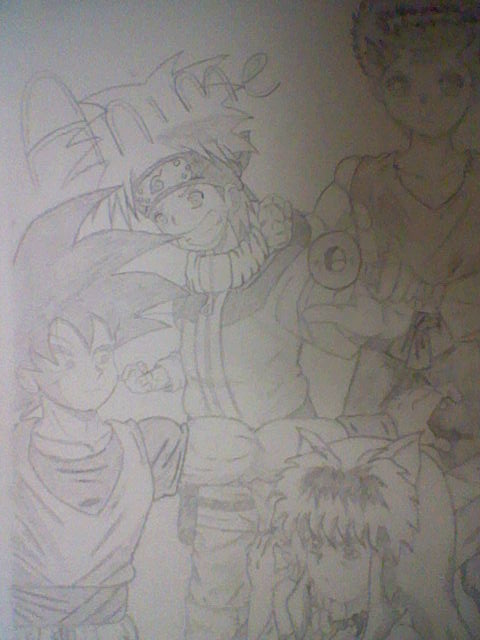 my fanart of anime guys!