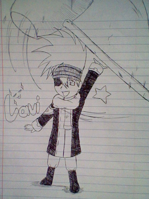 my fanart of lavi