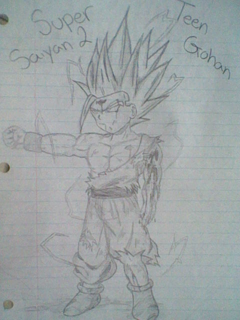 my teen gohan fanart