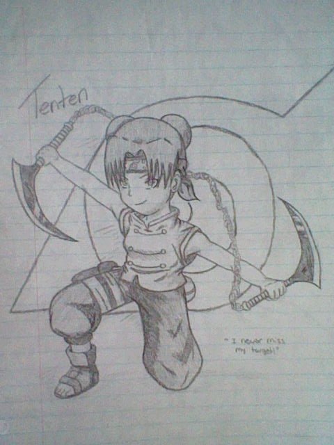 my tenten fanart