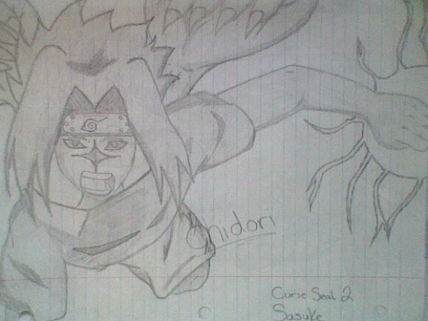 sasuke cuse mark lvl 2