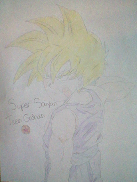 my teen gohan fanart