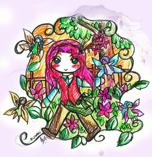 Playin In The Garden