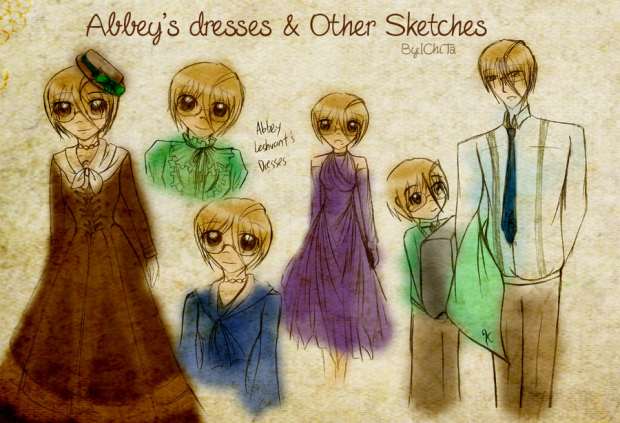 Abbey's Dresses and Sketches