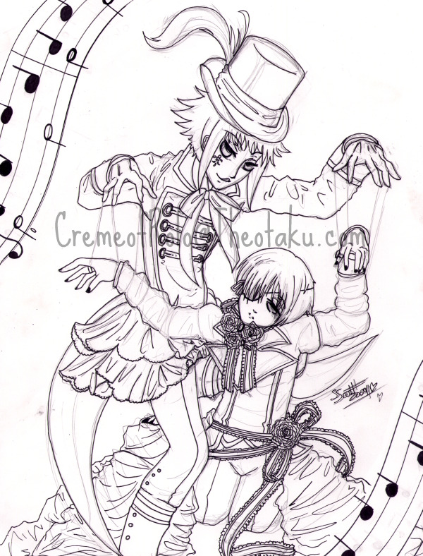 Ningyou no gin to kin *Lineart*