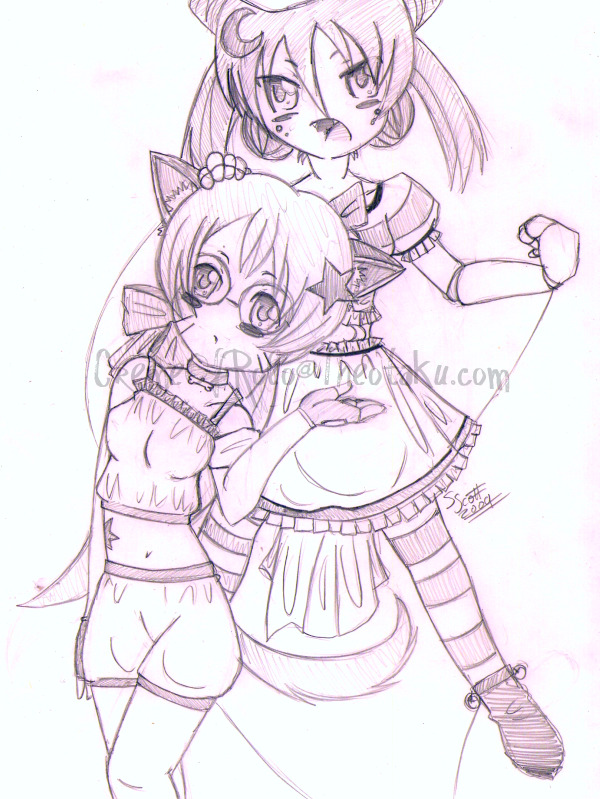 Look over here! Fake magical girl Series? Hit Please! ^_~