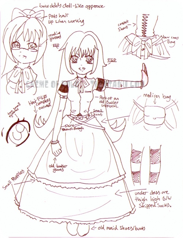 Bridget Character Sheet