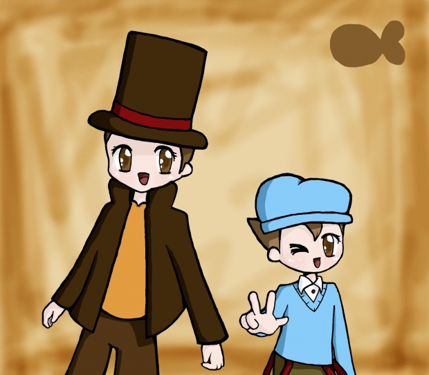 Layton chibis