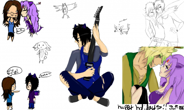 Doodle dump for Naomi~