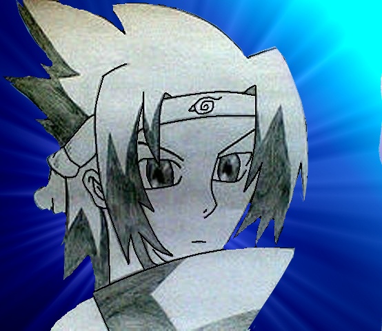 Sasuke - blue is cool