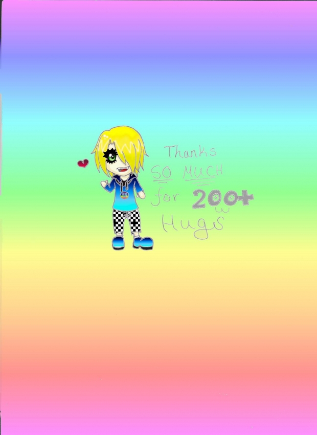 THANKS SO MUCH! 200+ HUGS! <^_^> <3