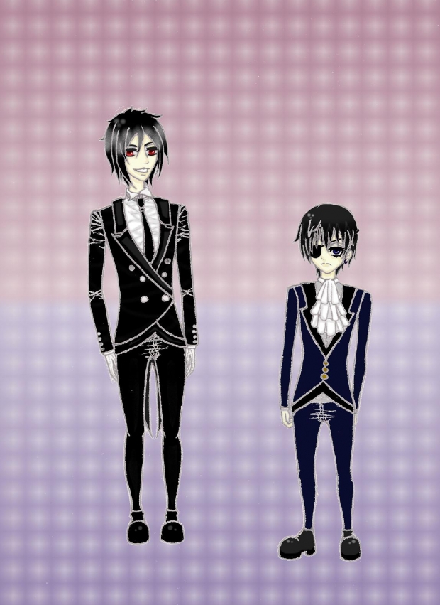 Ciel and Sebastian