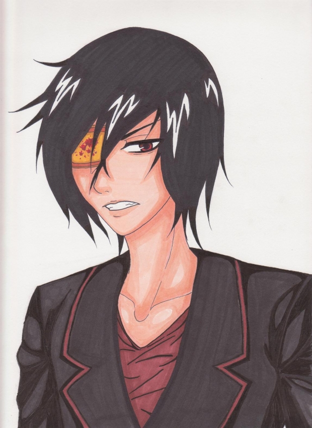 Bloody Eye in a Black Suit