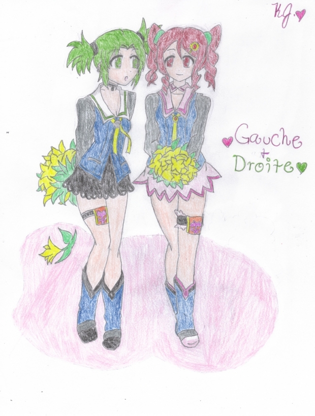 Gauche and Droite for vdr-07! the 2nd place winner!