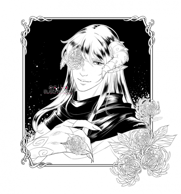 Commission: Chrysanthemum Demon