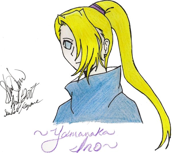 Ino In Sasuke's Shirt