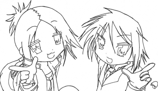 AIM Crack: Brothers Lineart