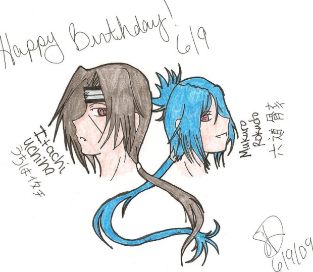 HB Art: Itachi and Mukuro