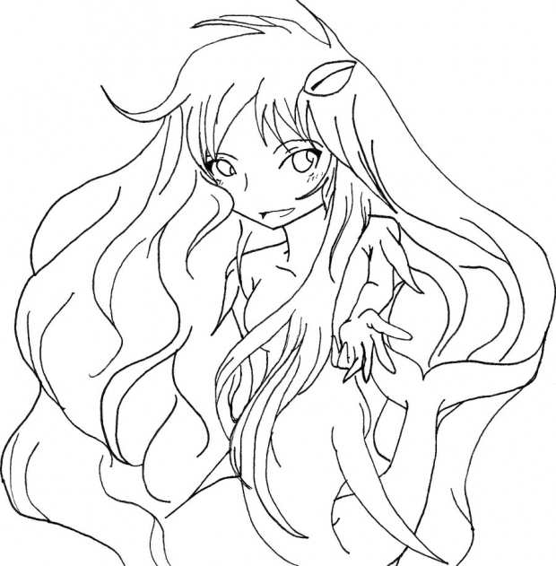 Lineart: Bluebell